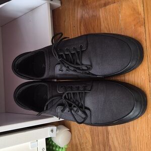 ALDO Mens Low Top Sneakers Fabric Black Size 10.5